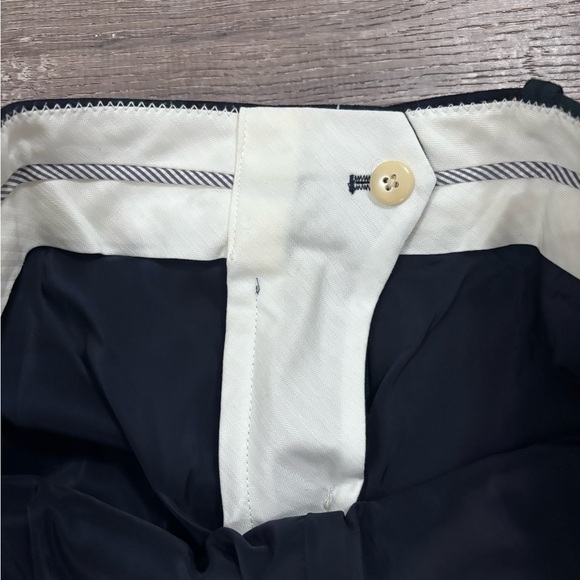 J. Crew Women’s Black Watch Tartan Stretch Wool Pants - Green and Black - Picture 4 of 7